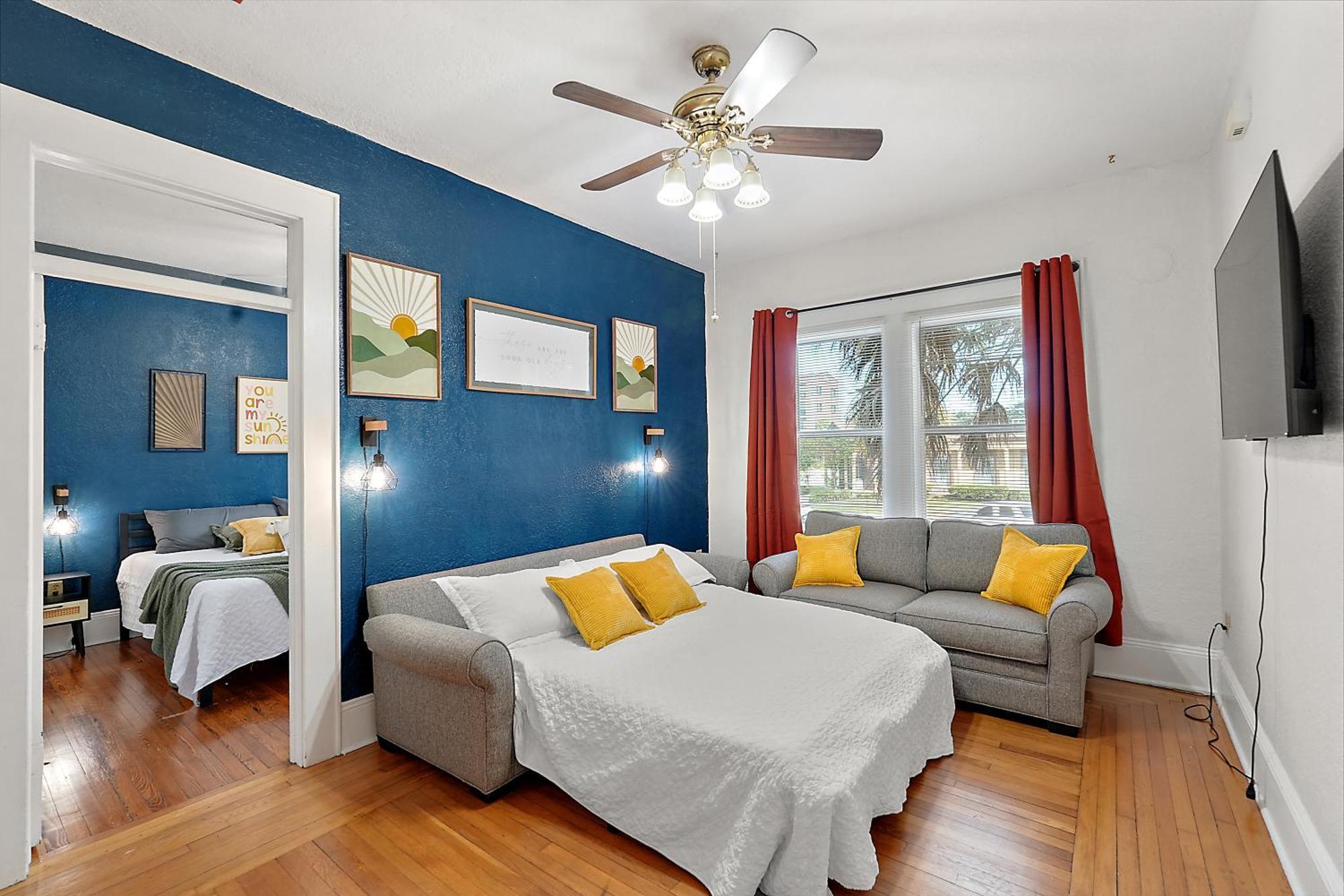 Downtown Den-King Bed~Heart Of Eustis~Queen Sleeper~Upstairs~Bright & Happy מראה חיצוני תמונה